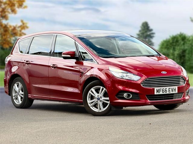 Ford S-Max 2.0 Tdci Titanium Mpv Powershift Euro 6 Red