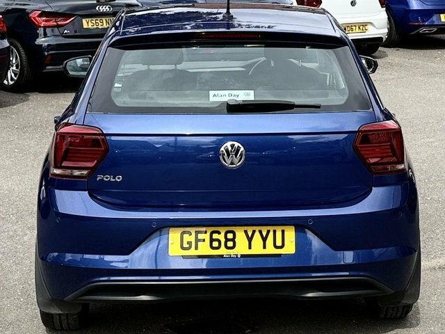 Volkswagen Polo 1.0 Tsi Gpf Se Hatchback Dsg Euro 6 S Blue #5