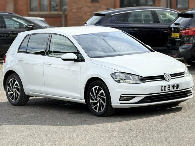 Volkswagen Golf 1.6 Tdi Match Hatchback Dsg Euro 6 S S White #2
