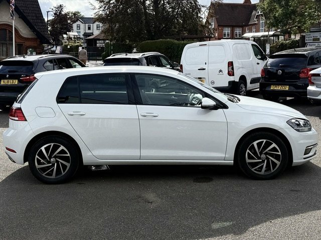 Volkswagen Golf 1.6 Tdi Match Hatchback Dsg Euro 6 S S White #6
