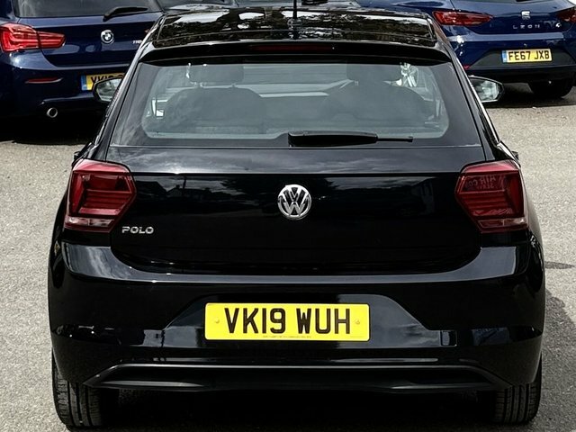 Volkswagen Polo 1.0 Tsi Gpf Se Hatchback Euro 6 Black #5