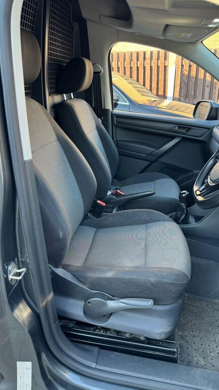 Volkswagen Caddy 2.0 Tdi 102 Ps C20 Startline Panel Van Vq White #11