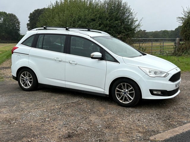 Ford Grand C-Max Ecoboost Zetec Mpv White #3