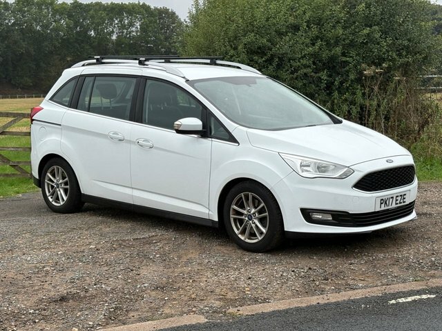 Ford Grand C-Max Ecoboost Zetec Mpv White #2