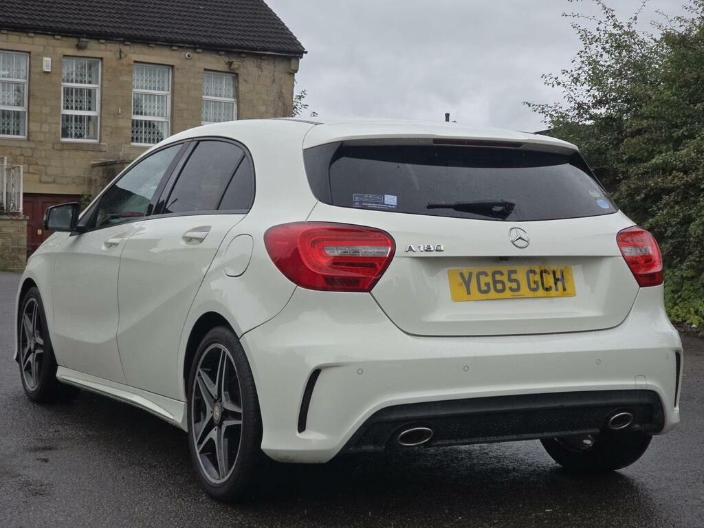 Mercedes-Benz A Class 1.6 A180 Amg Line Premium Hatchback White #4