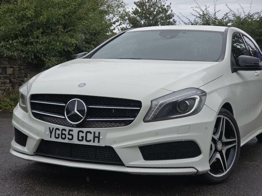 Mercedes-Benz A Class 1.6 A180 Amg Line Premium Hatchback White #5