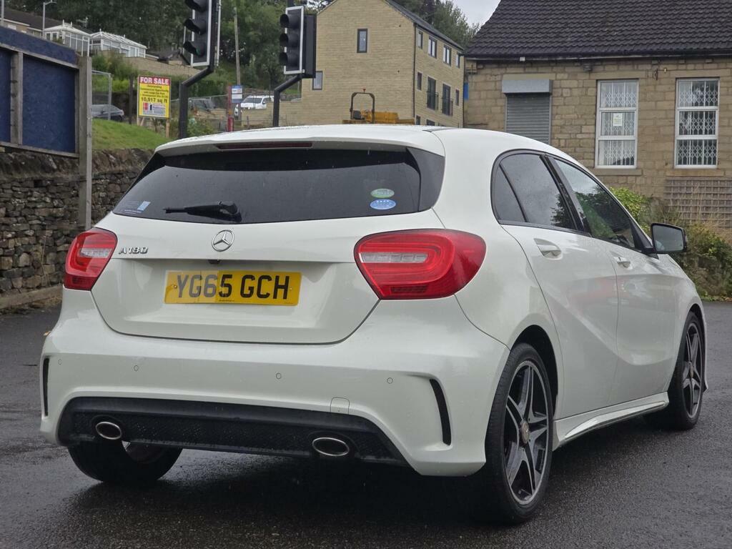 Mercedes-Benz A Class 1.6 A180 Amg Line Premium Hatchback White #3