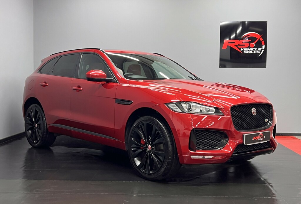 Jaguar F-Pace Suv 3.0 D300 V6 S Suv Awd Euro 6 Red