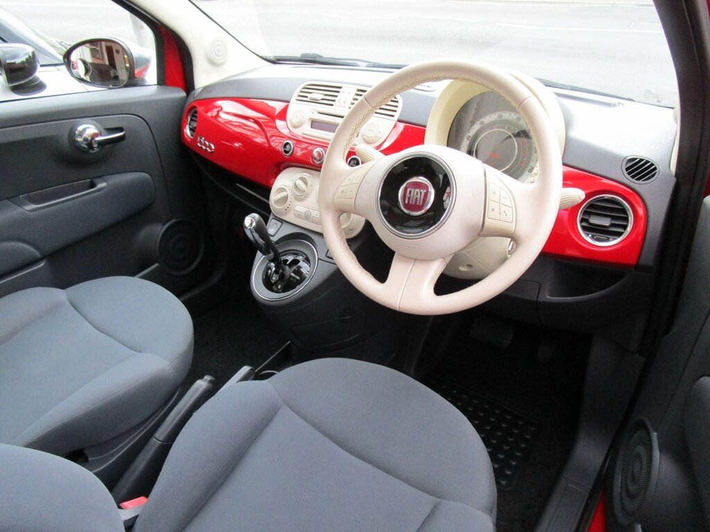 Fiat 500 Pop White #6
