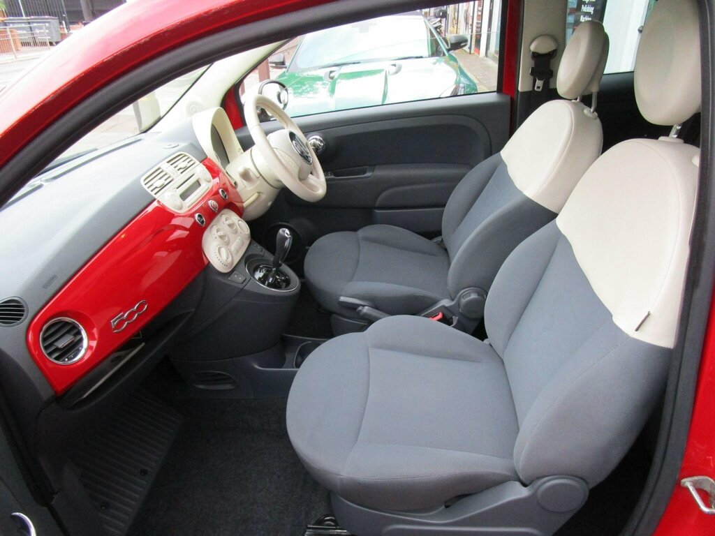 Fiat 500 Pop White #7
