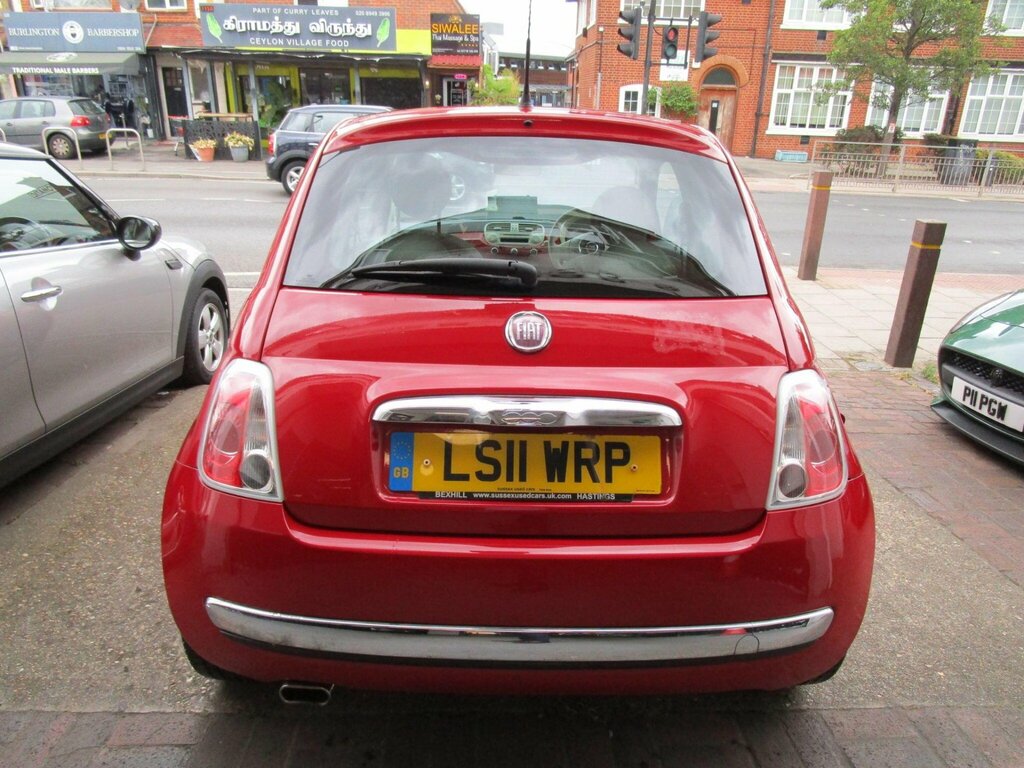 Fiat 500 Pop White #4