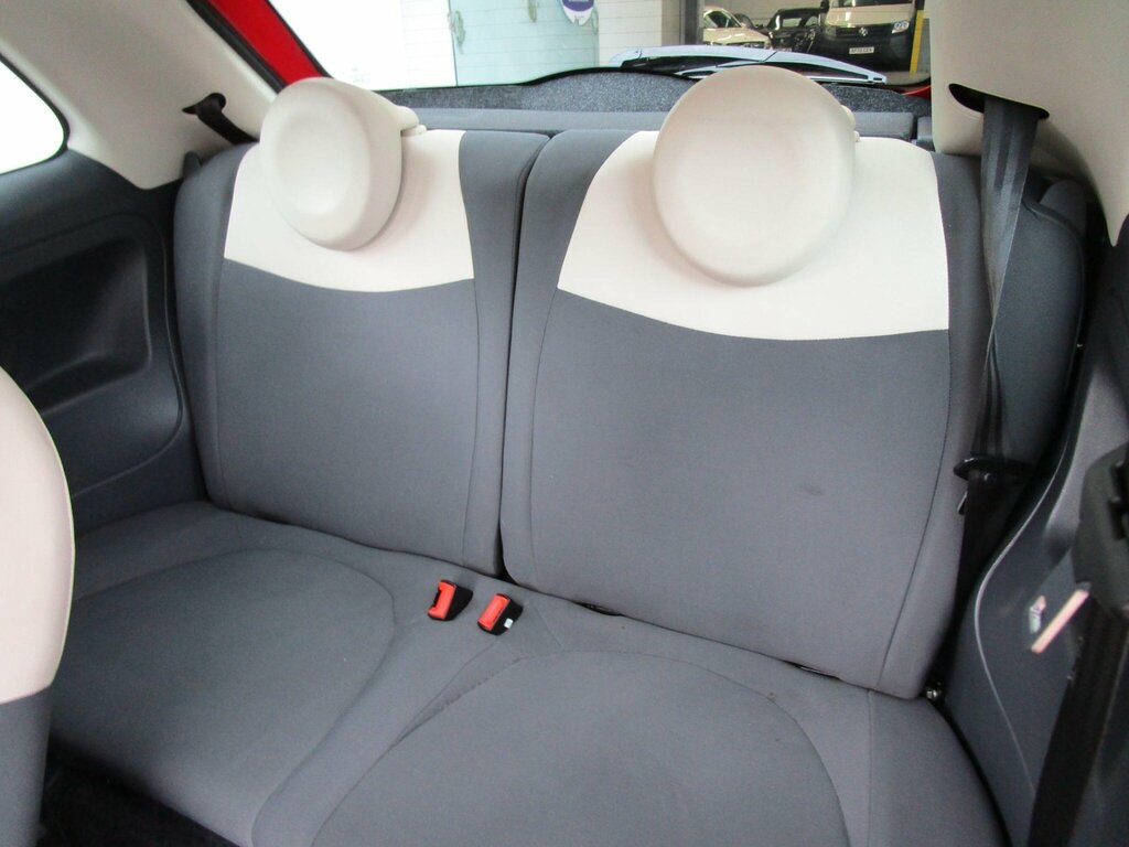 Fiat 500 Pop White #8
