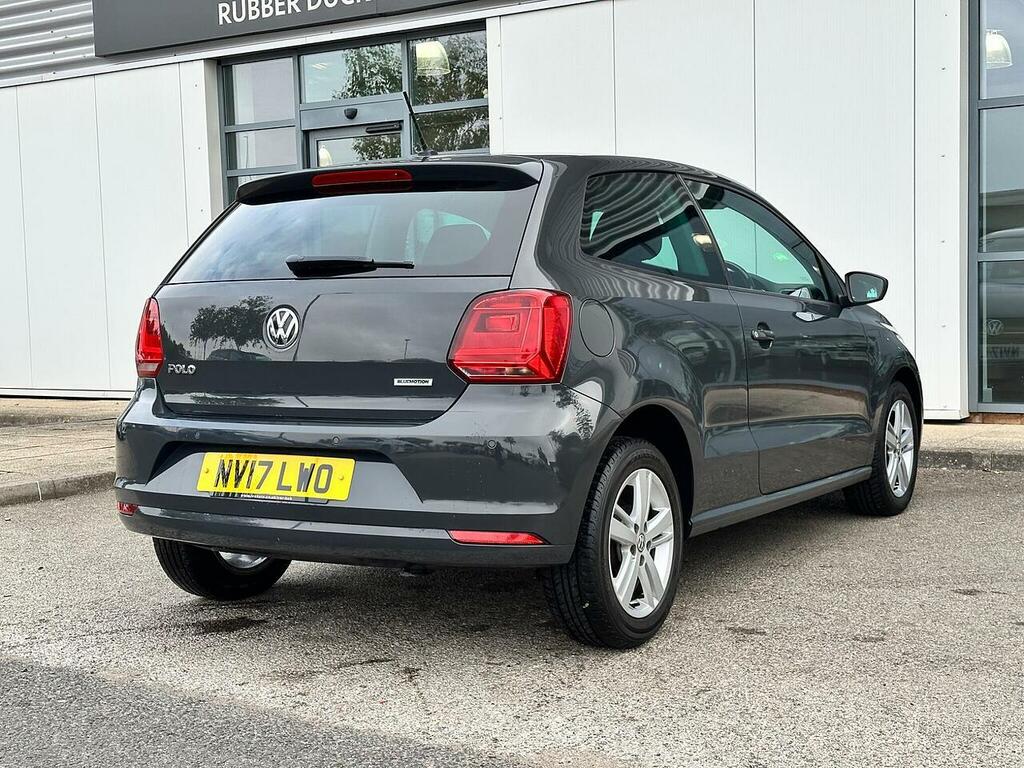 Volkswagen Polo 1.0 Bluemotion Tech Match Edition Hatchback Pe NV17LWO Grey #4