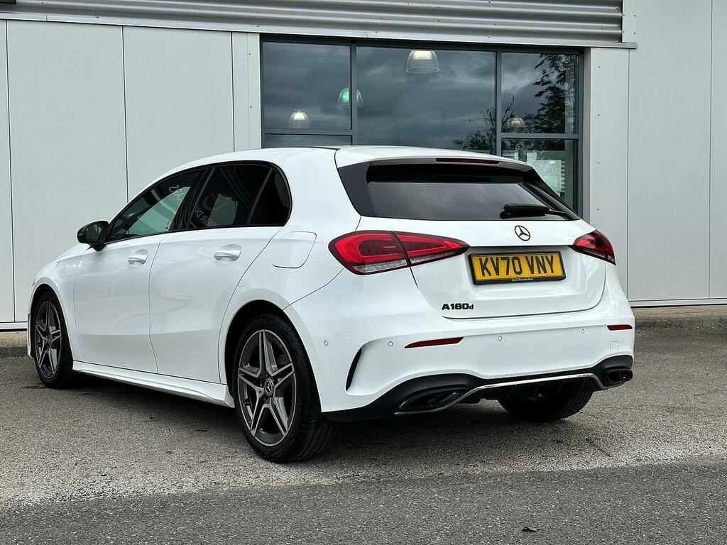 Mercedes-Benz A Class 1.5 A180d Amg Line Executive 7G-dct Euro 6 Ss White #6