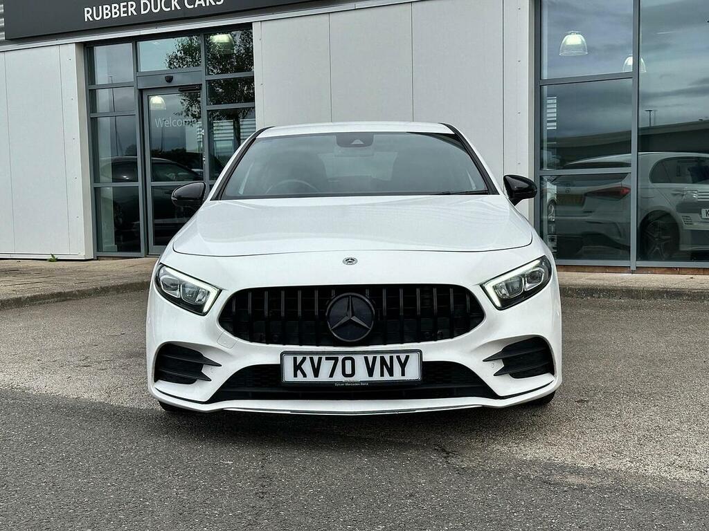 Mercedes-Benz A Class 1.5 A180d Amg Line Executive 7G-dct Euro 6 Ss White #2