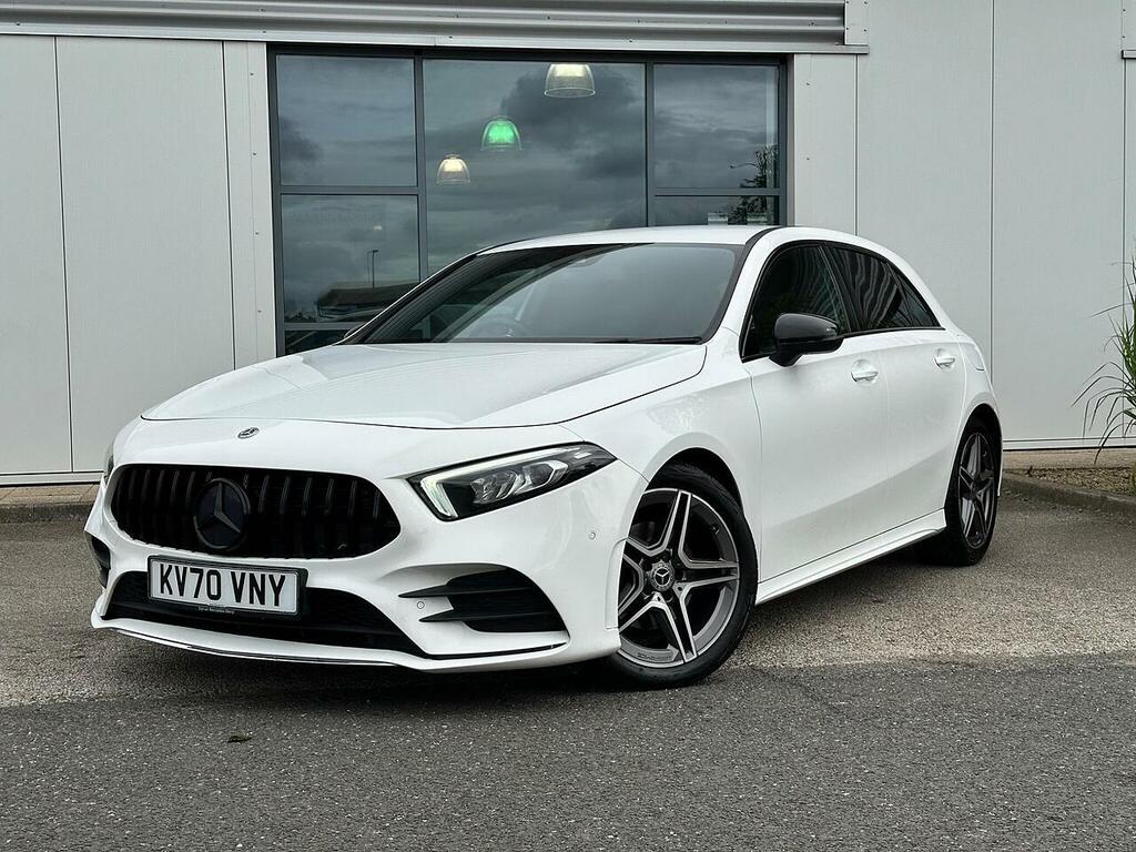 Mercedes-Benz A Class 1.5 A180d Amg Line Executive 7G-dct Euro 6 Ss White #3