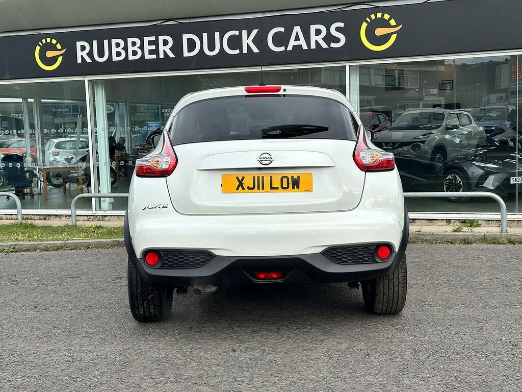 Nissan Juke 1.6 Tekna Xtron Euro 6 White #5