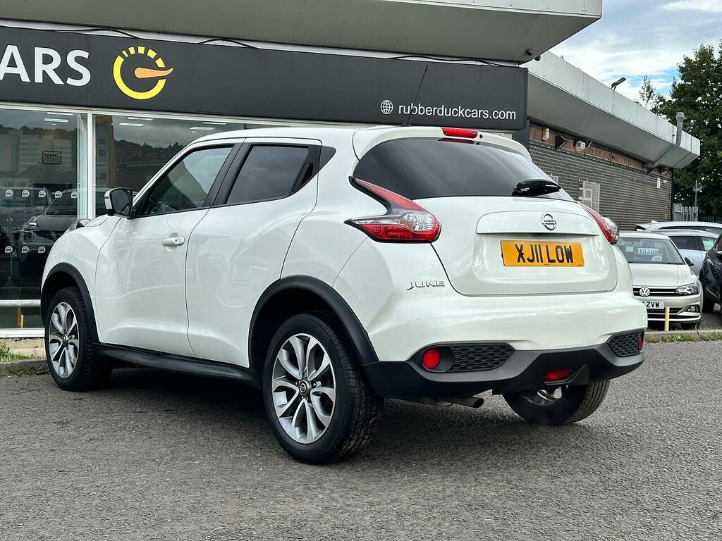 Nissan Juke 1.6 Tekna Xtron Euro 6 White #4