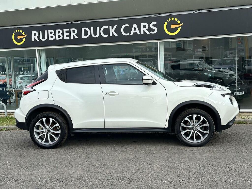Nissan Juke 1.6 Tekna Xtron Euro 6 White #6