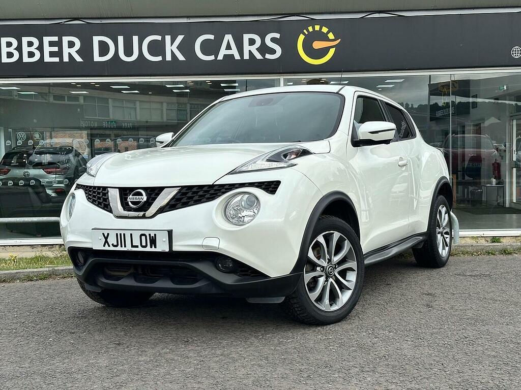 Nissan Juke 1.6 Tekna Xtron Euro 6 White #3