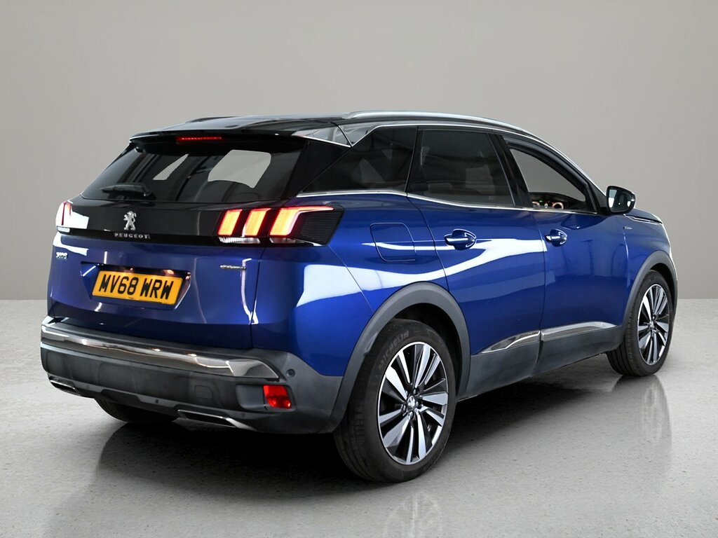Peugeot 3008 1.5 Bluehdi Gt Line Premium Suv Blue #4