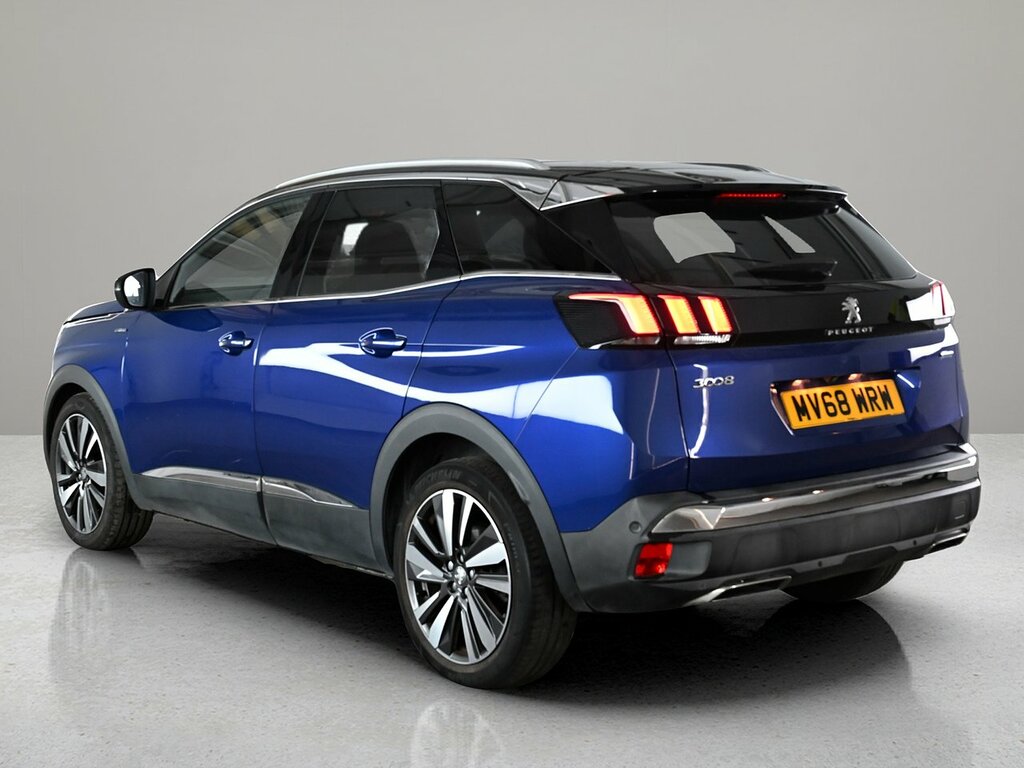 Peugeot 3008 1.5 Bluehdi Gt Line Premium Suv Blue #3