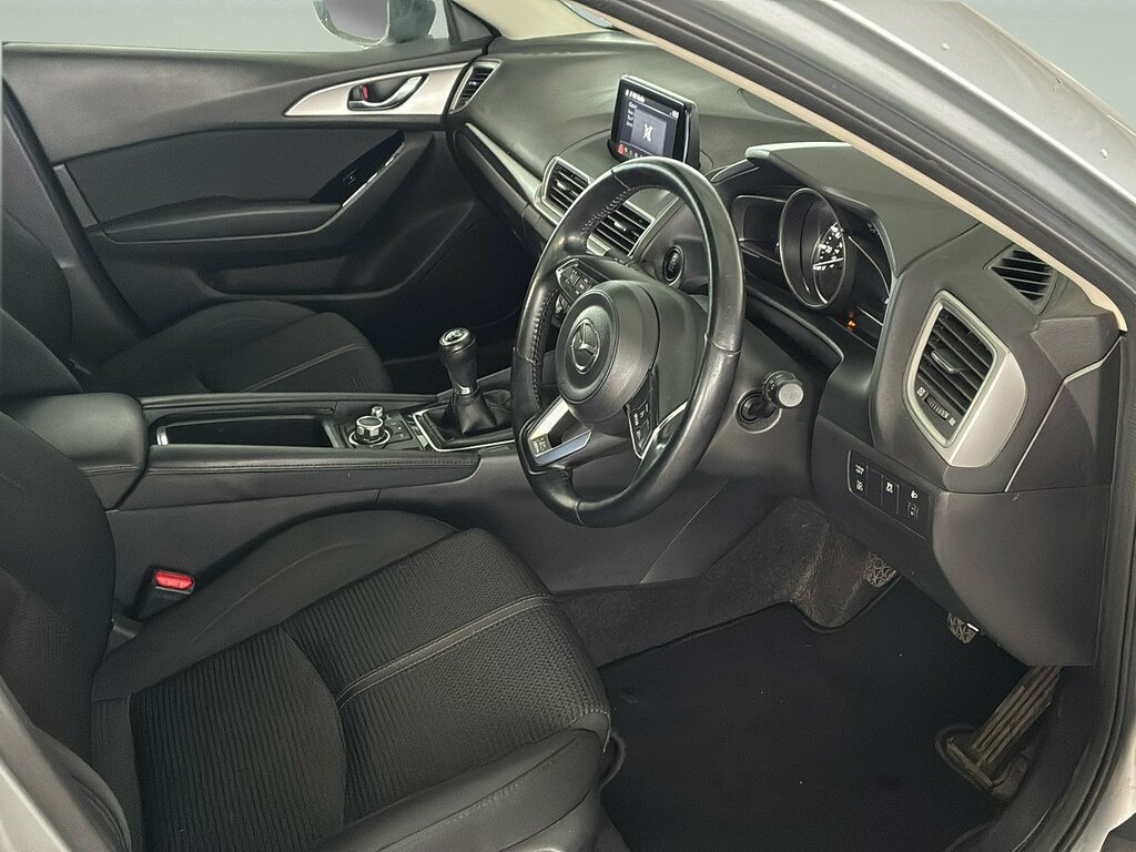 Mazda 3 2.0 Skyactiv-g Se-l Nav Hatchback Manua Silver #5