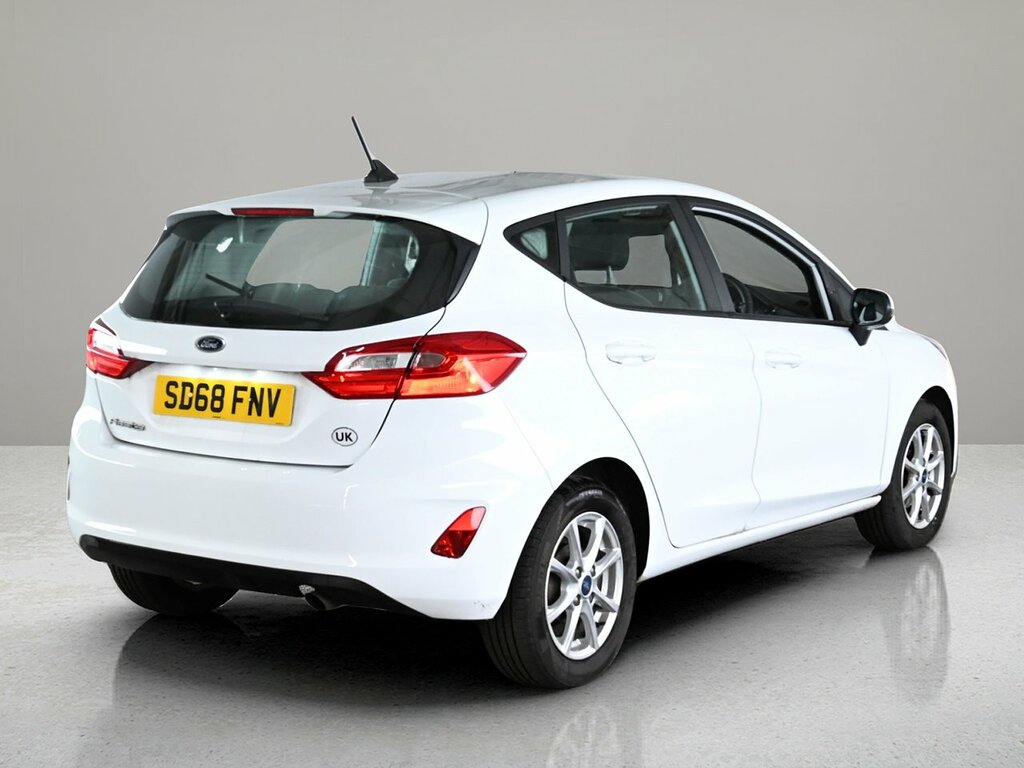 Ford Fiesta 1.1 Ti-vct Zetec Hatchback Euro White #4