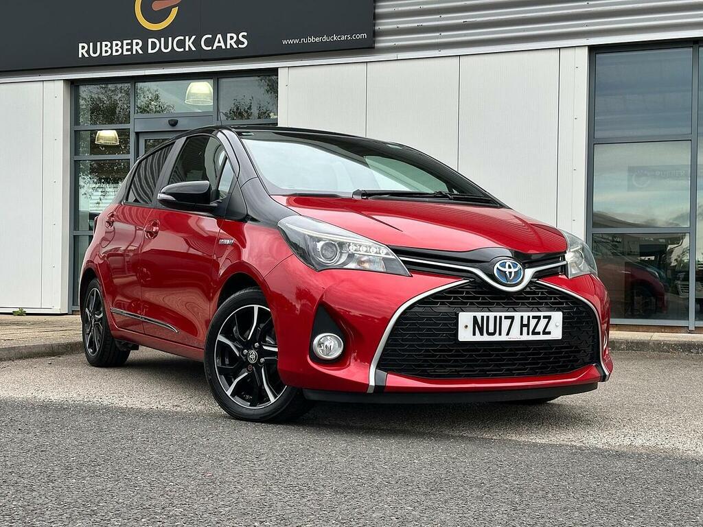 Toyota Yaris 1.5 Vvt-h Design E-cvt Euro 6 Red