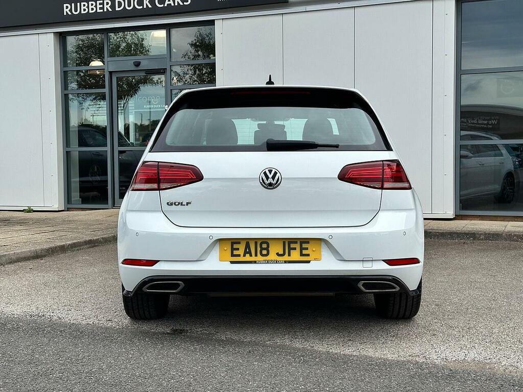 Volkswagen Golf 2.0 Tdi R-line Dsg Euro 6 Ss White #6