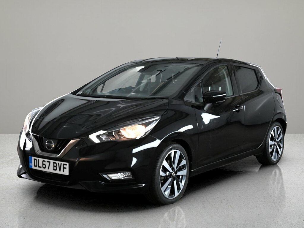 Nissan Micra 0.9 Ig-t Tekna Hatchback Euro 6 Black #2