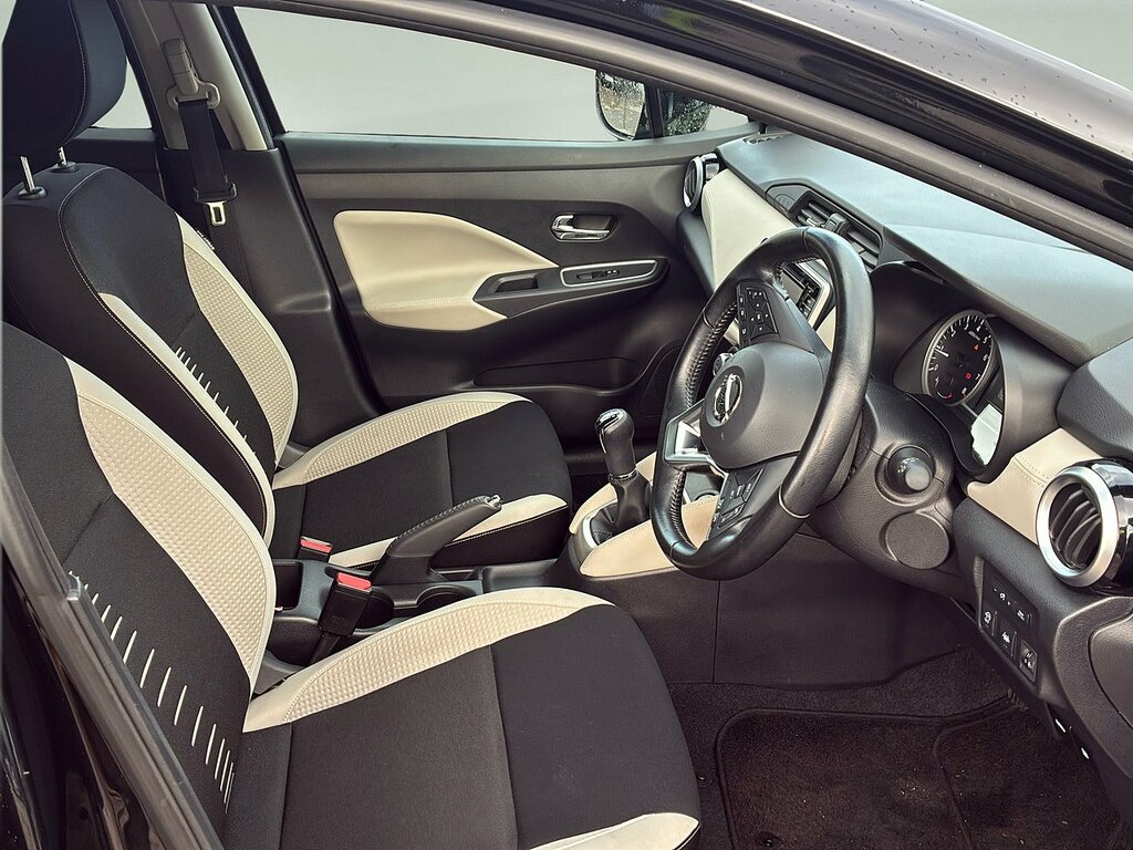 Nissan Micra 0.9 Ig-t Tekna Hatchback Euro 6 Black #5