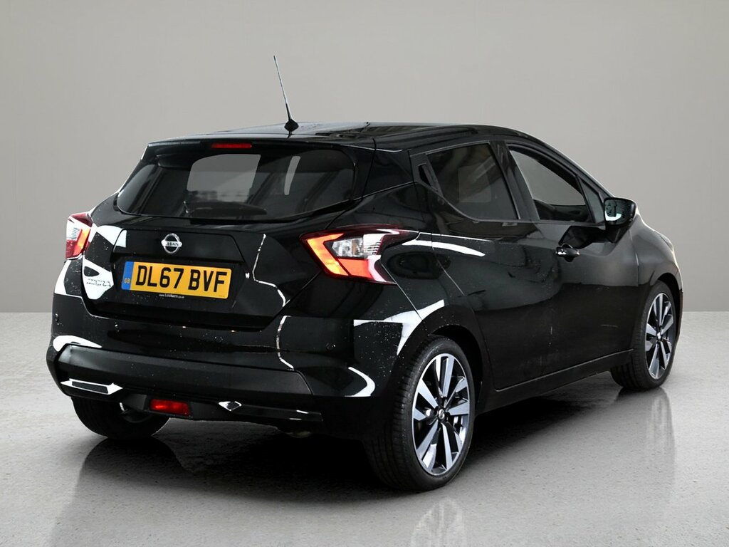 Nissan Micra 0.9 Ig-t Tekna Hatchback Euro 6 Black #3