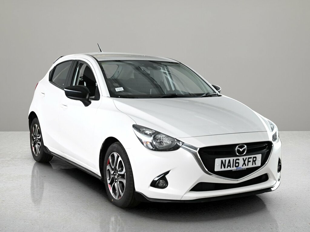 Mazda 2 1.5 Skyactiv-g Sport Black Hatchback Ma White