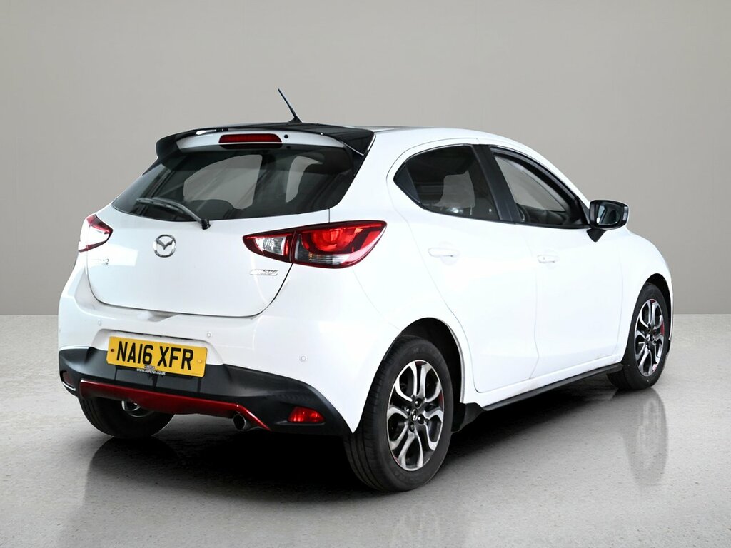 Mazda 2 1.5 Skyactiv-g Sport Black Hatchback Ma White #2
