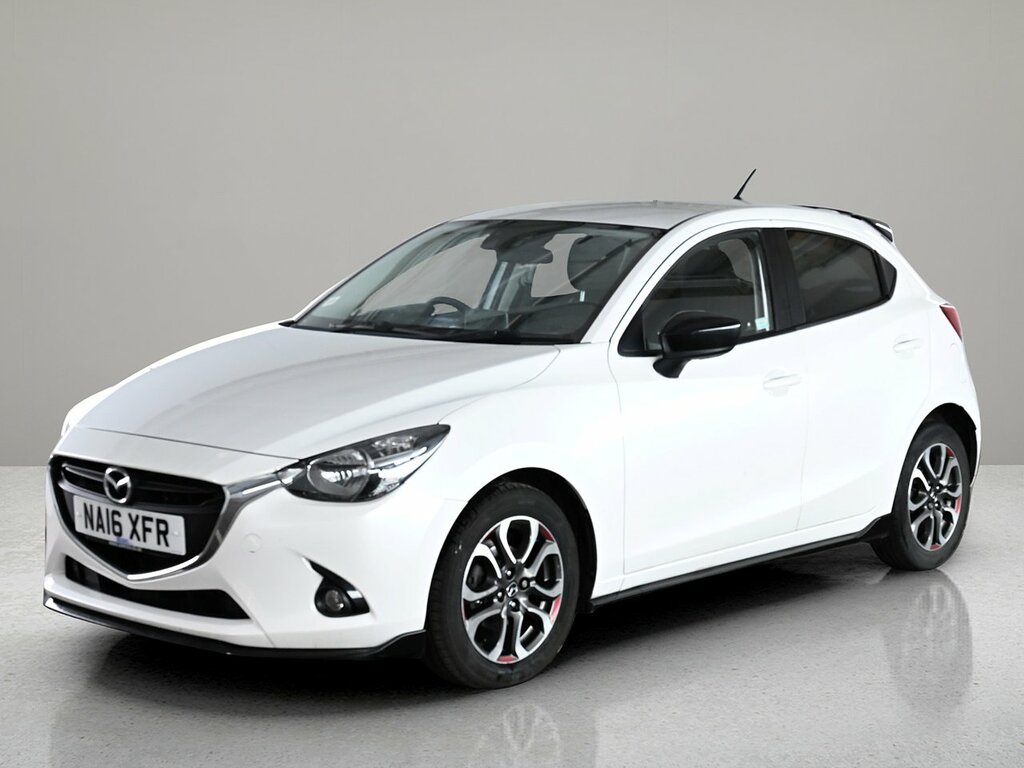 Mazda 2 1.5 Skyactiv-g Sport Black Hatchback Ma White #4