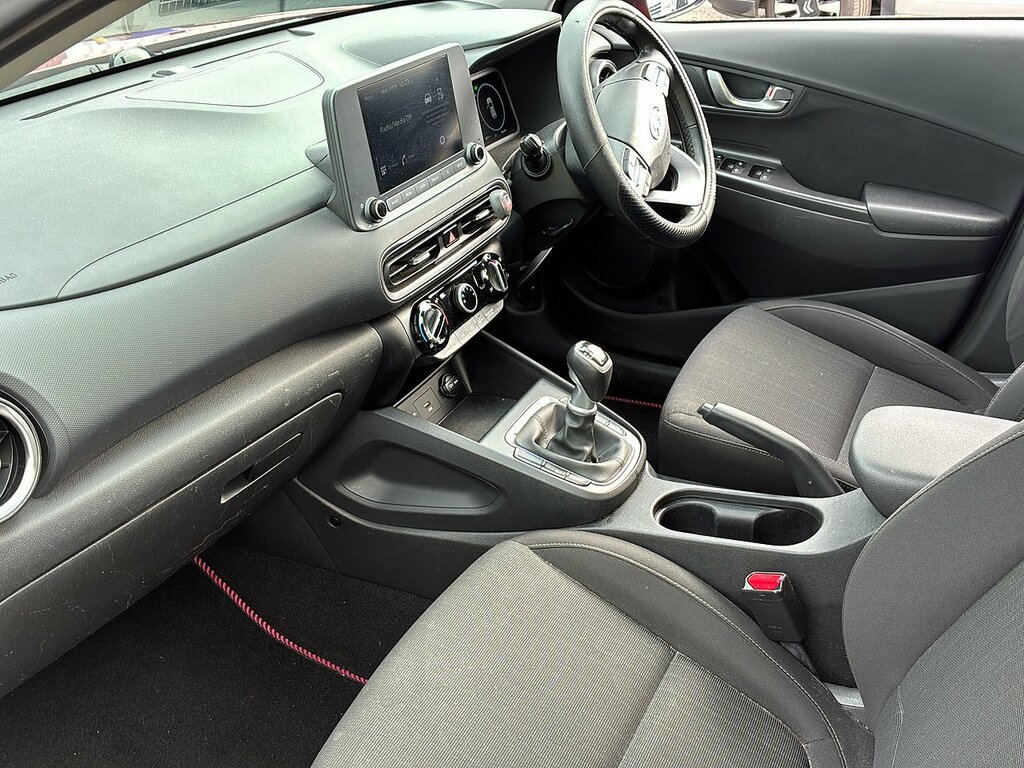 Hyundai Kona 1.0 T-gdi Mhev Se Connect Suv Hybrid Ma Red #2