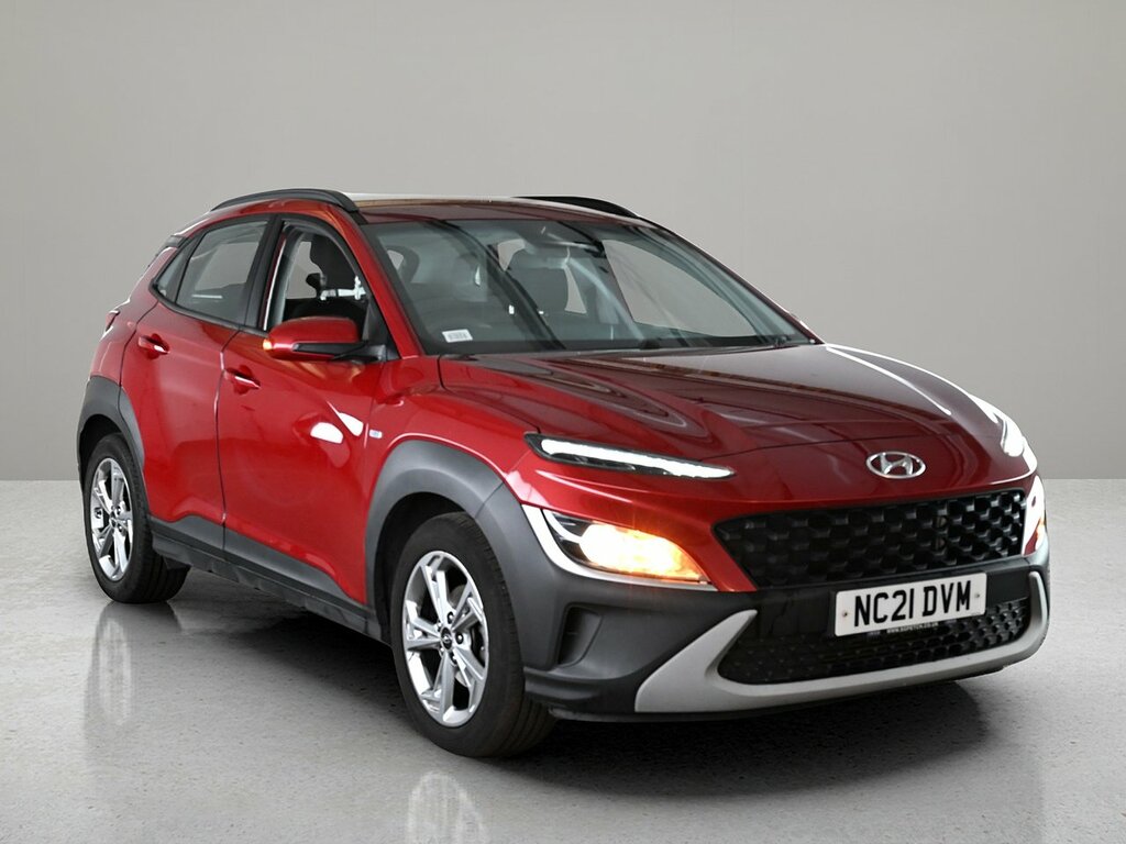 Hyundai Kona 1.0 T-gdi Mhev Se Connect Suv Hybrid Ma Red