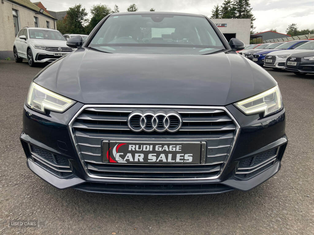 Audi A4 2.0 Tdi 190 S Line AJ66OYU Blue #3