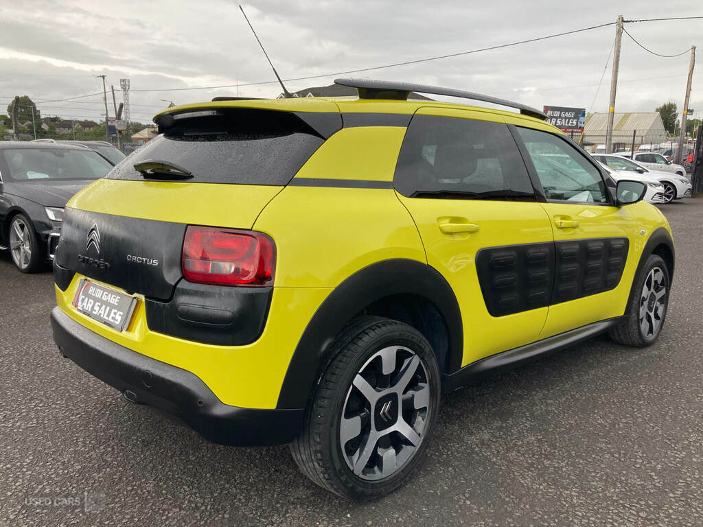 Citroen C4 Cactus 1.6 Bluehdi Flair Yellow #6