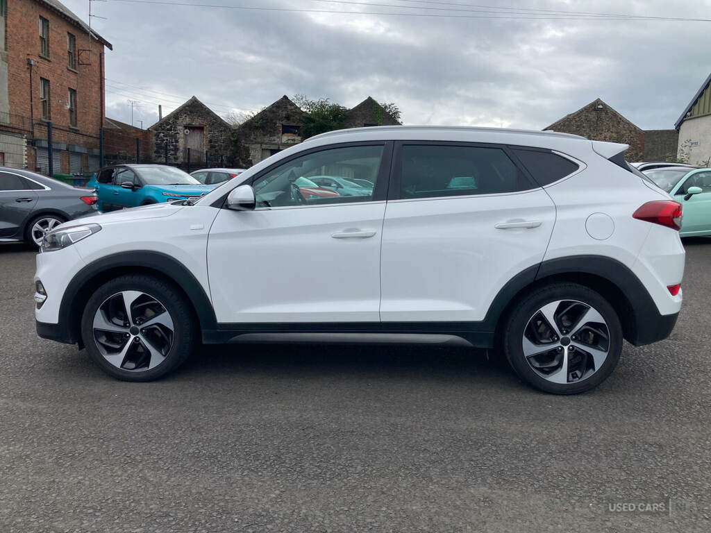 Hyundai Tucson 1.7 Crdi Blue Drive Sport Edition 2Wd White #5