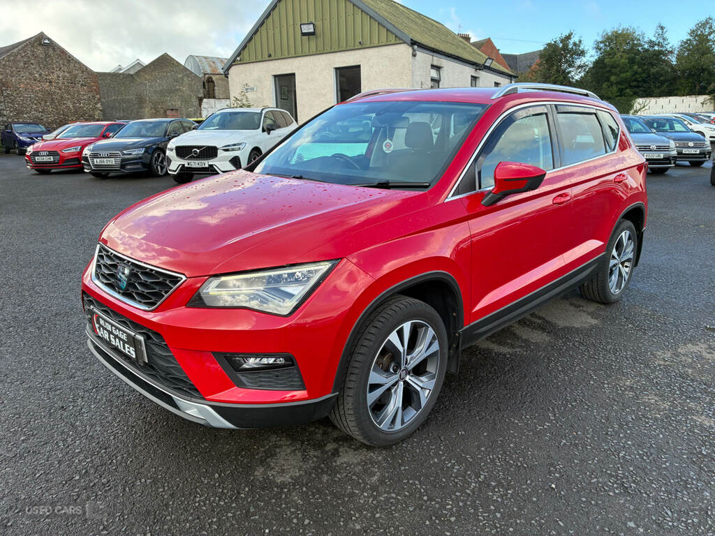 Seat Ateca 1.6 Tdi Ecomotive Se Technology Red #3