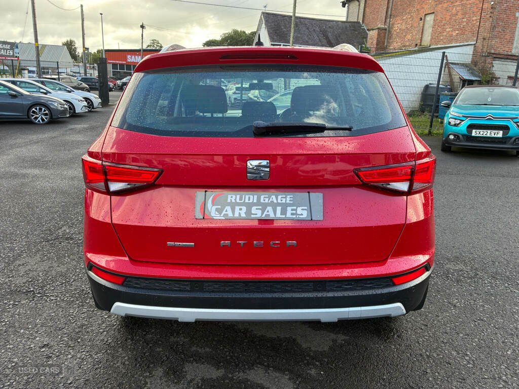 Seat Ateca 1.6 Tdi Ecomotive Se Technology Red #6