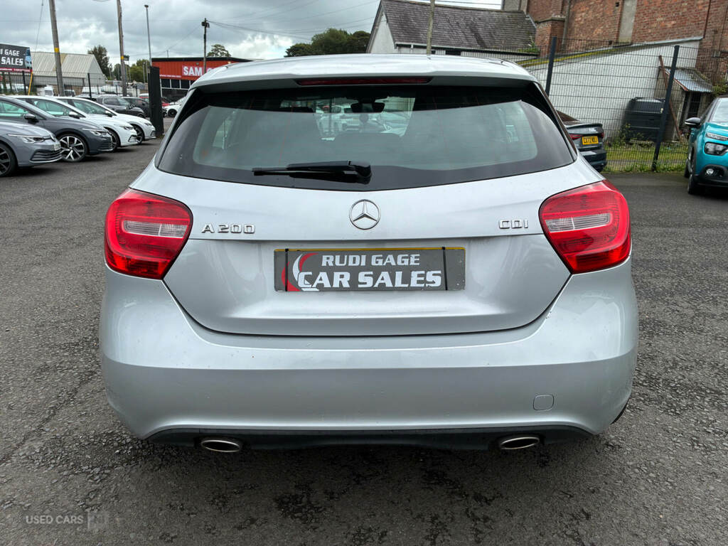 Mercedes-Benz A Class A200 Cdi Blueefficiency Sport YE63XFV Silver #6
