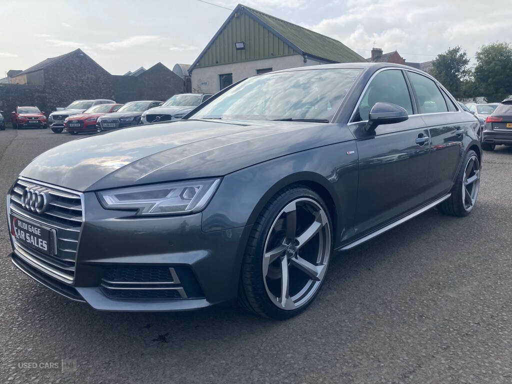 Audi A4 2.0 Tdi S Line Grey #4