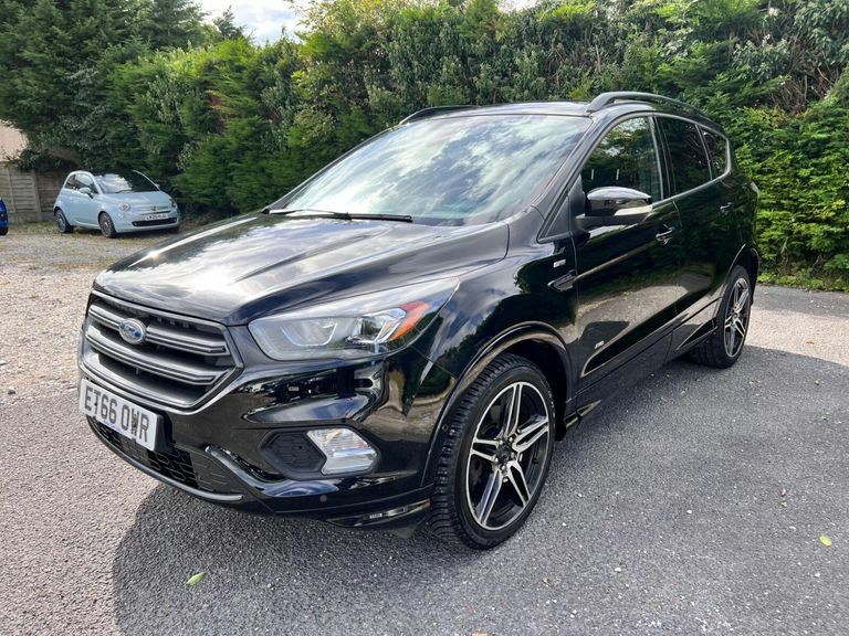 Ford Kuga 2.0 Tdci Ecoblue St-line Awd Euro 6 Ss Black #4