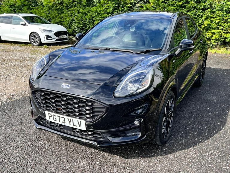 Ford Puma 1.0T Ecoboost Mhev St-line X Suv Hybrid Black #3