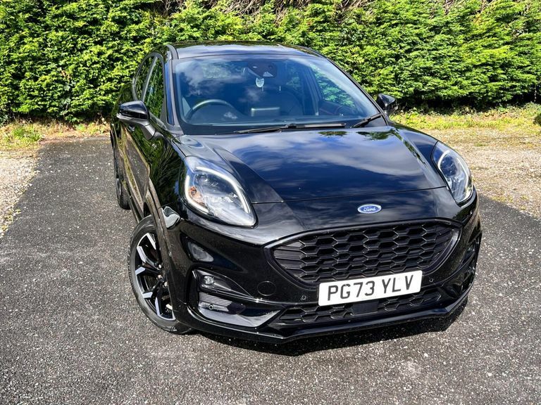 Ford Puma 1.0T Ecoboost Mhev St-line X Suv Hybrid Black