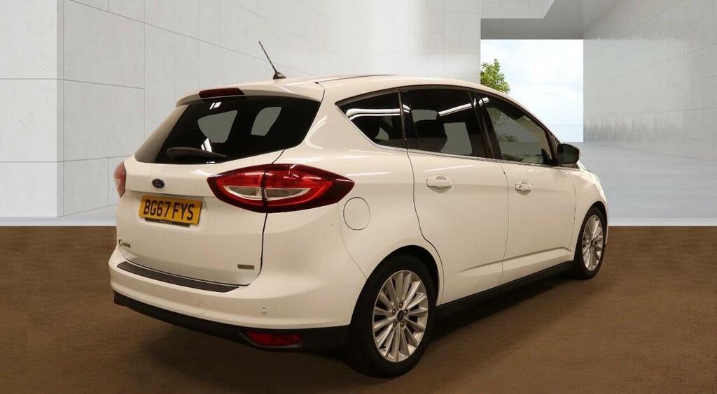 Ford C-Max 1.0T Ecoboost Titanium Euro 6 Ss White #4