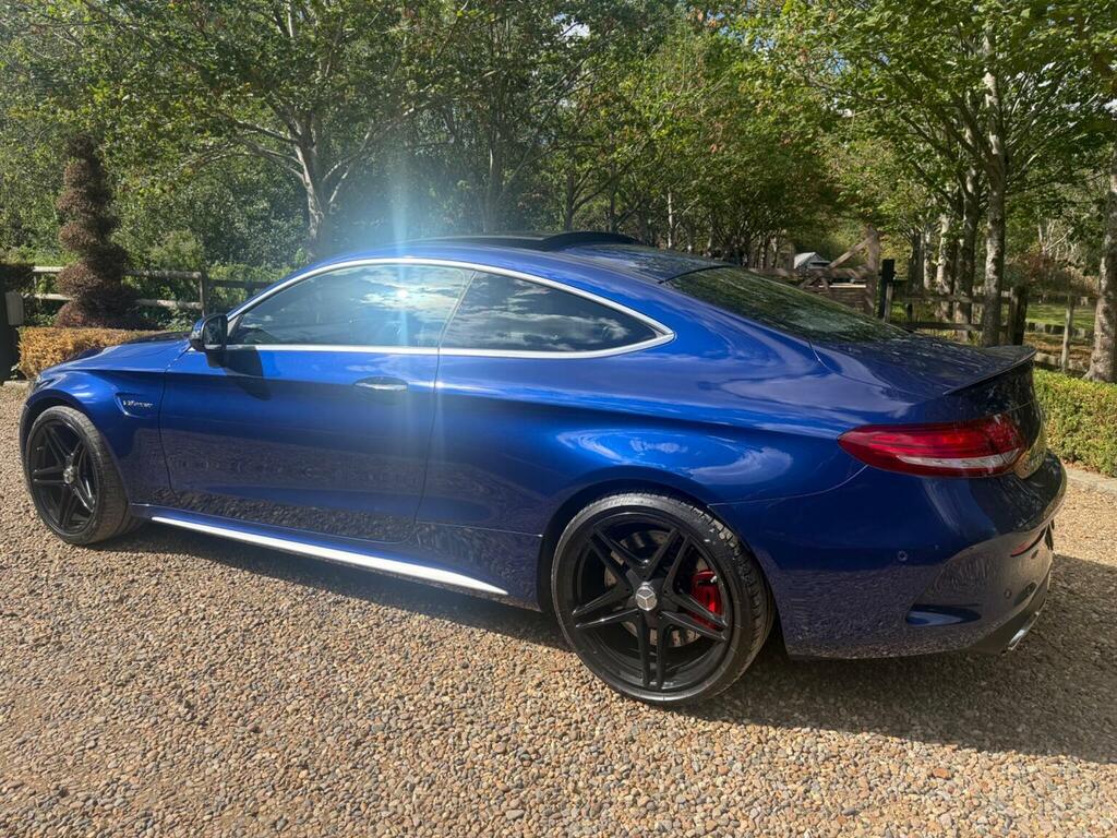 Mercedes-Benz C Class 4.0 C63 V8 Biturbo Amg S Premium Spds Mct Euro 6 Blue #6